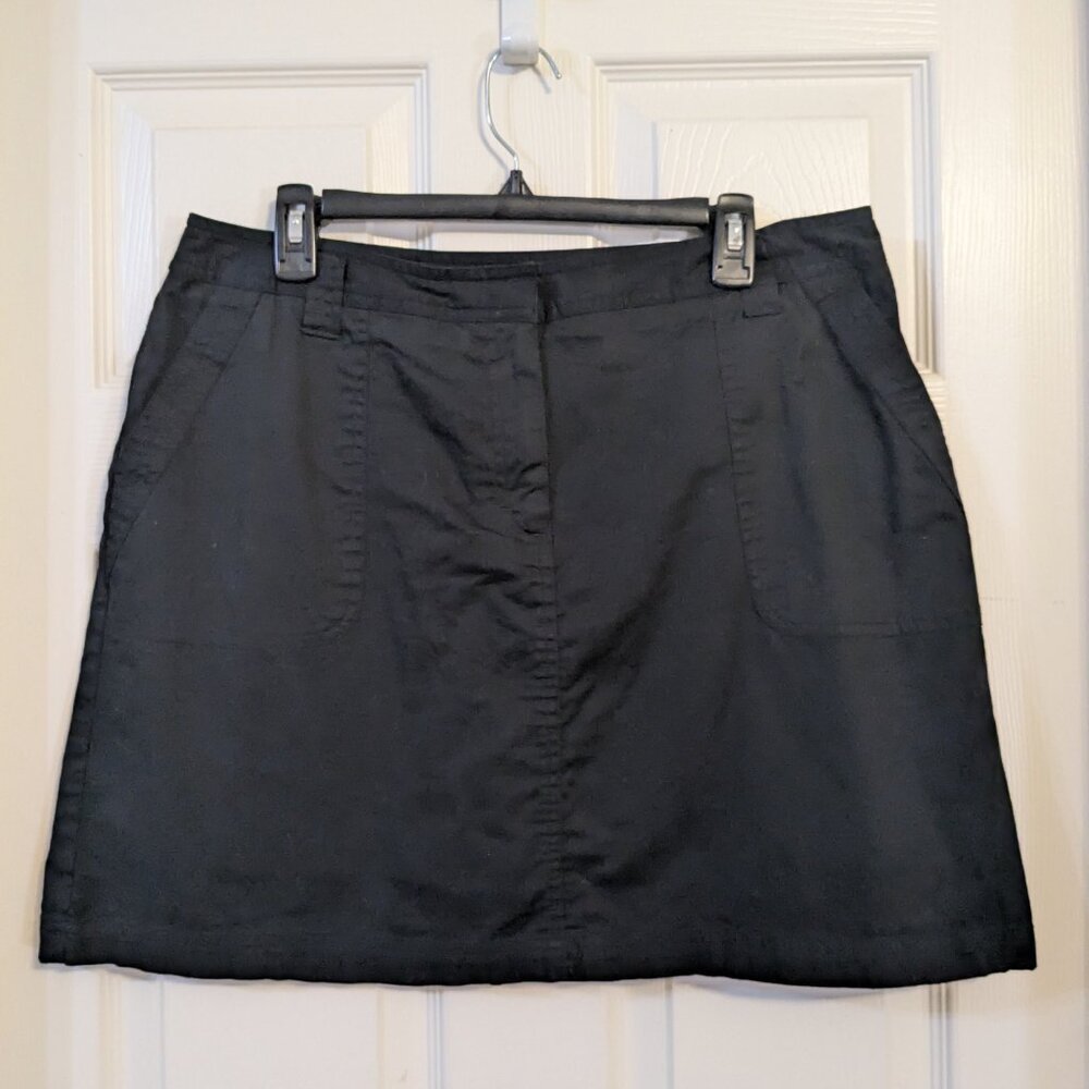 Josephine Chaus Classic Black Skort | Golf / Tennis / Career Wear